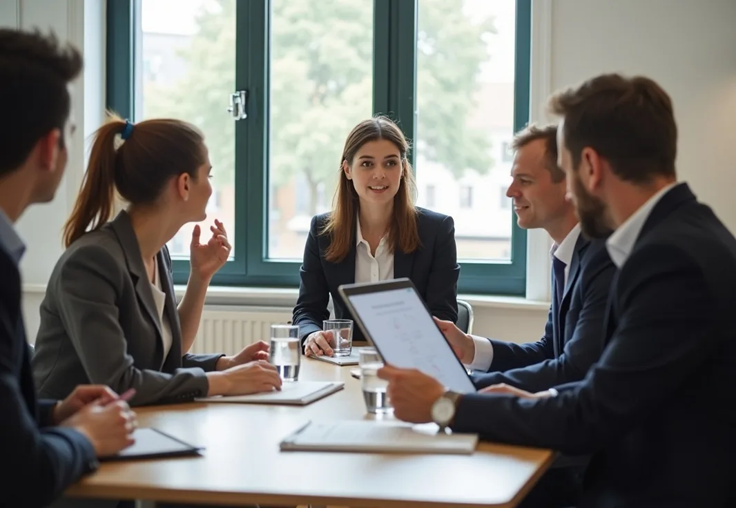 Business meeting communication training